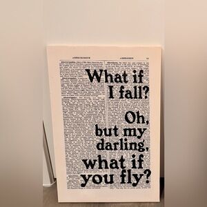 Inspirational Black and White Wall Art